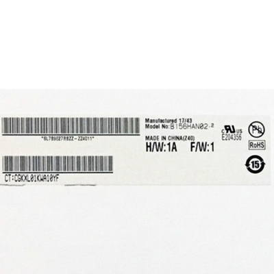 Goede prijs AUO Verticale Streep 15,6 Duimlcd Ruit B156HAN02.2 HW1A 30pins Laptop LCD SCHERM online