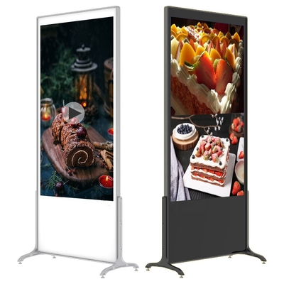 Goede prijs De Tribune Digitale Signage die van de 55 Duimvloer 110-240V adverteren online